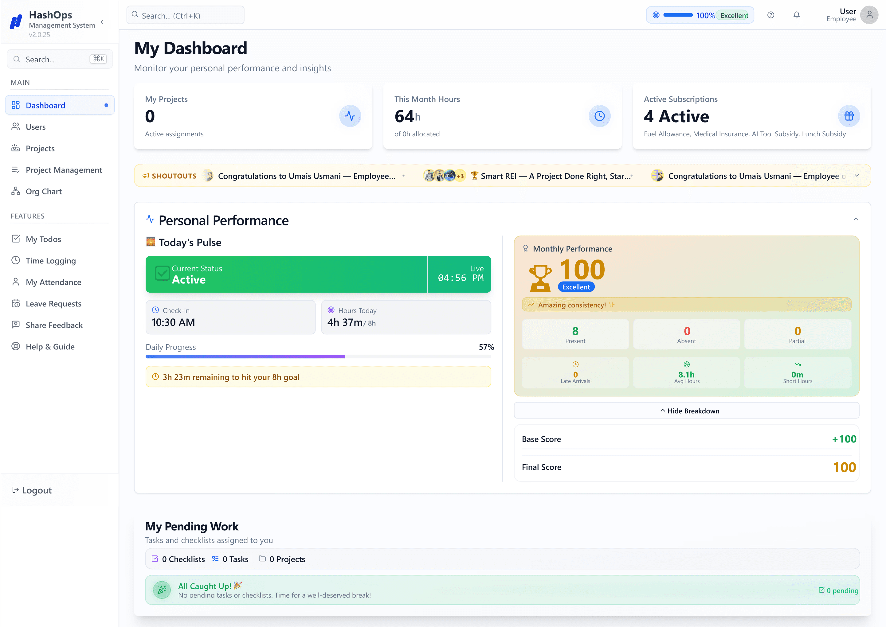 Image of Qarin Dashboard